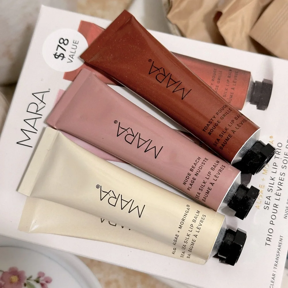 Mara Sea Silk Lip Trio NWT